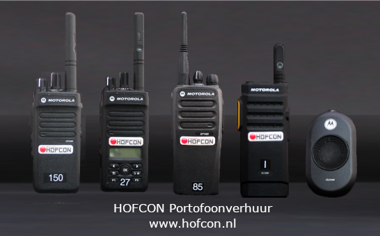 HOFCON Motorola portofoon verhuur