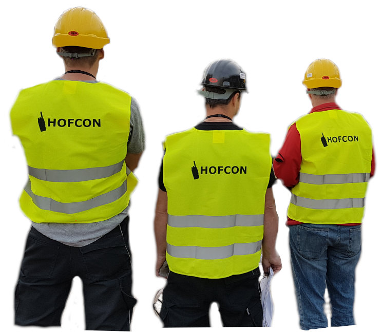 HOFCON-portofoonnetwerk-installatie-team